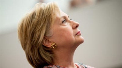 Democratic presidential candidate Hillary Clinton [AP]