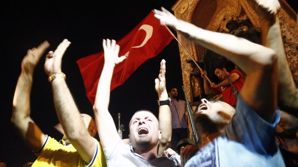 Attempted coup d''etat in Turkey