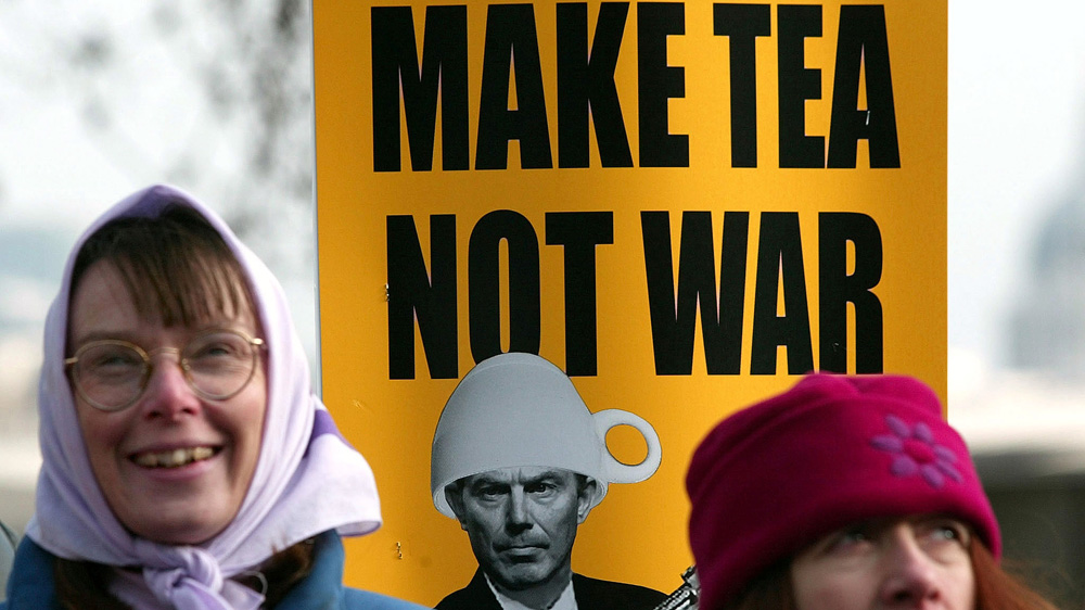 Iraq War protest