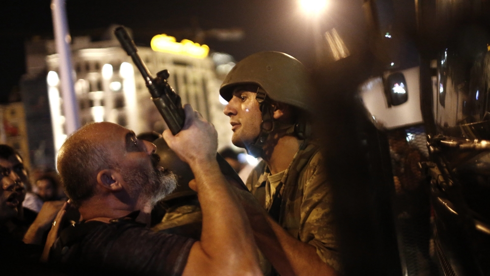 Attempted coup d''etat in Turkey