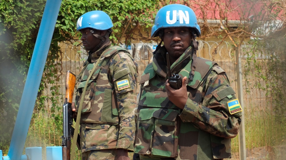 UN peacekeepers in South Sudan