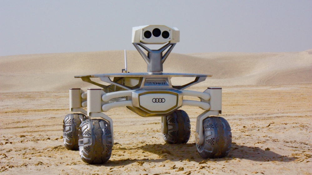 Audio Lunar Quattro rover