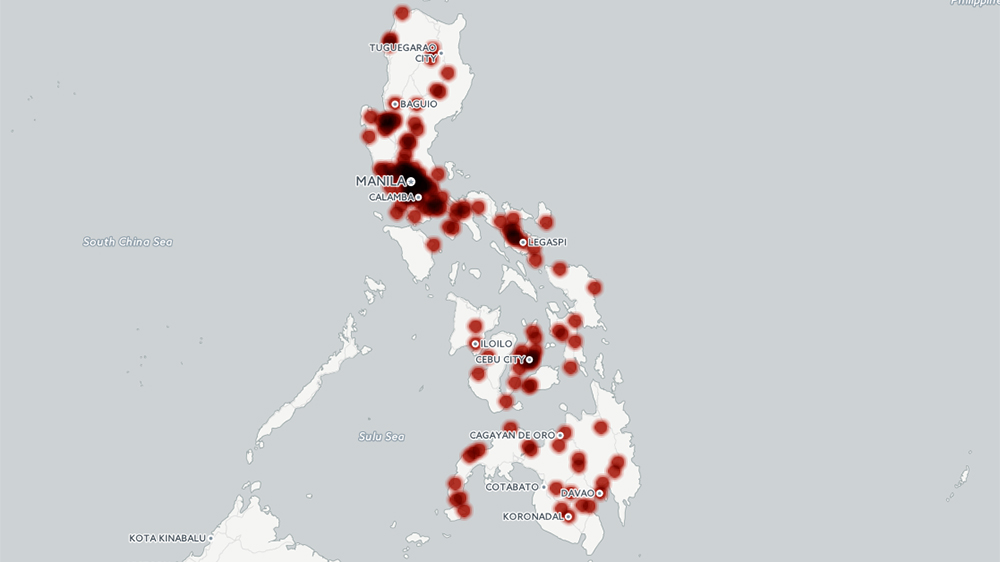 Map outside image Duterte Drug killings Torque