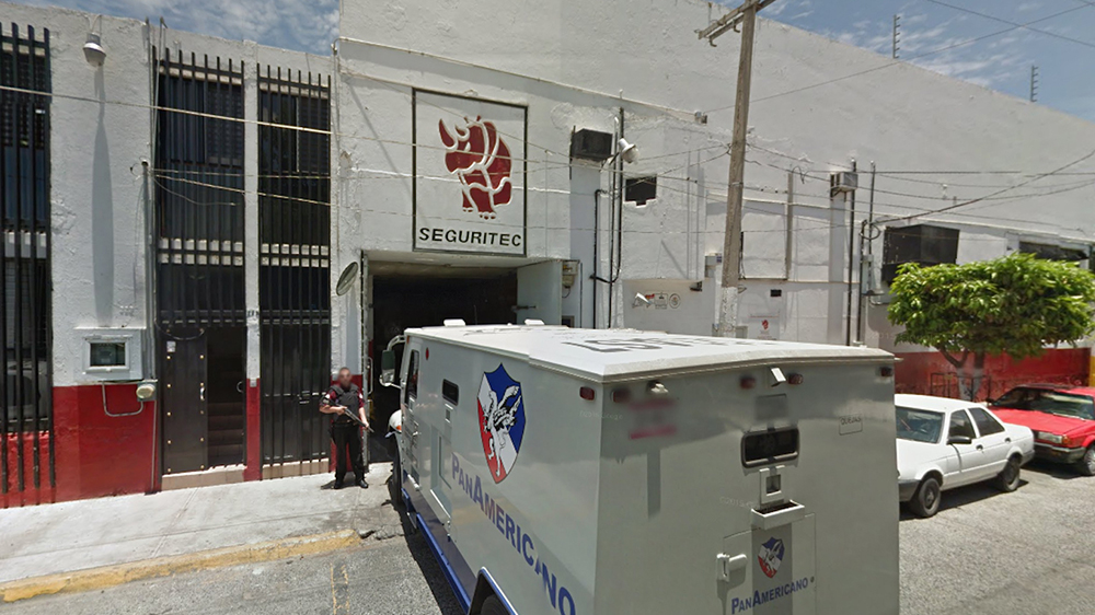 Seguritec’s Guadalajara headquarters. Seguritec is one of 1,168 private security firms with federal permission to operate in Mexico [Google Street View]