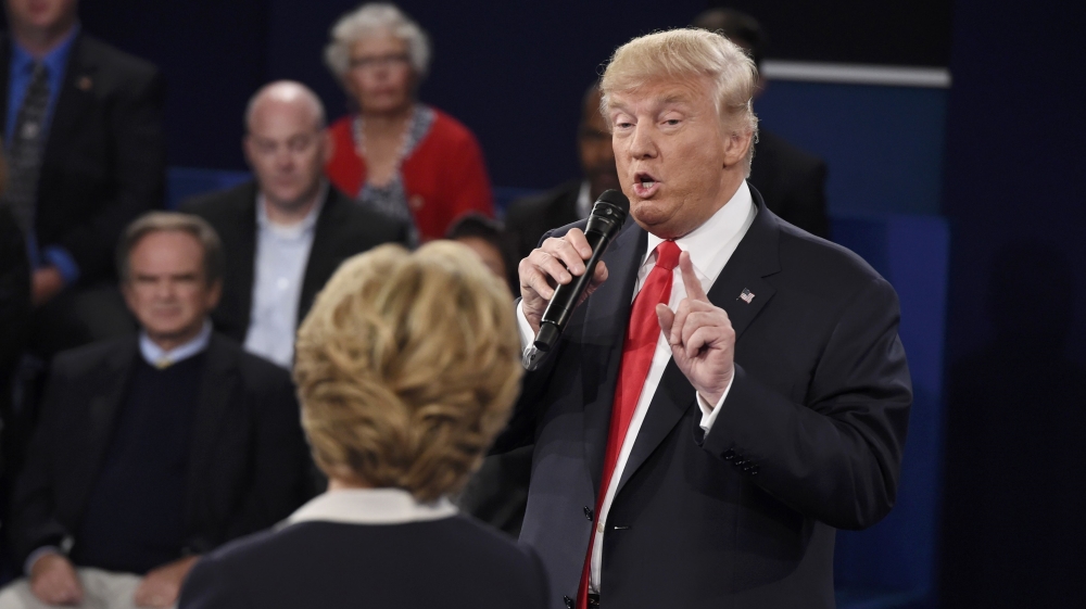 Trump accused Clinton of having 'tremendous hate in her heart' [Reuters]