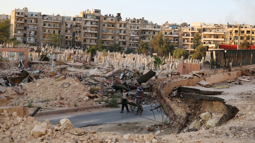 Around 300 people have been killed since the Syrian offensive started on September 22 [Reuters]