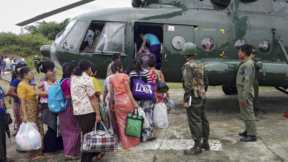 Unrest situations after deadly attacks in western Myanmar