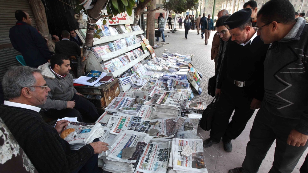 A broken business model is seen as the bane of legacy media [Peter Macdiarmid/Getty Images]