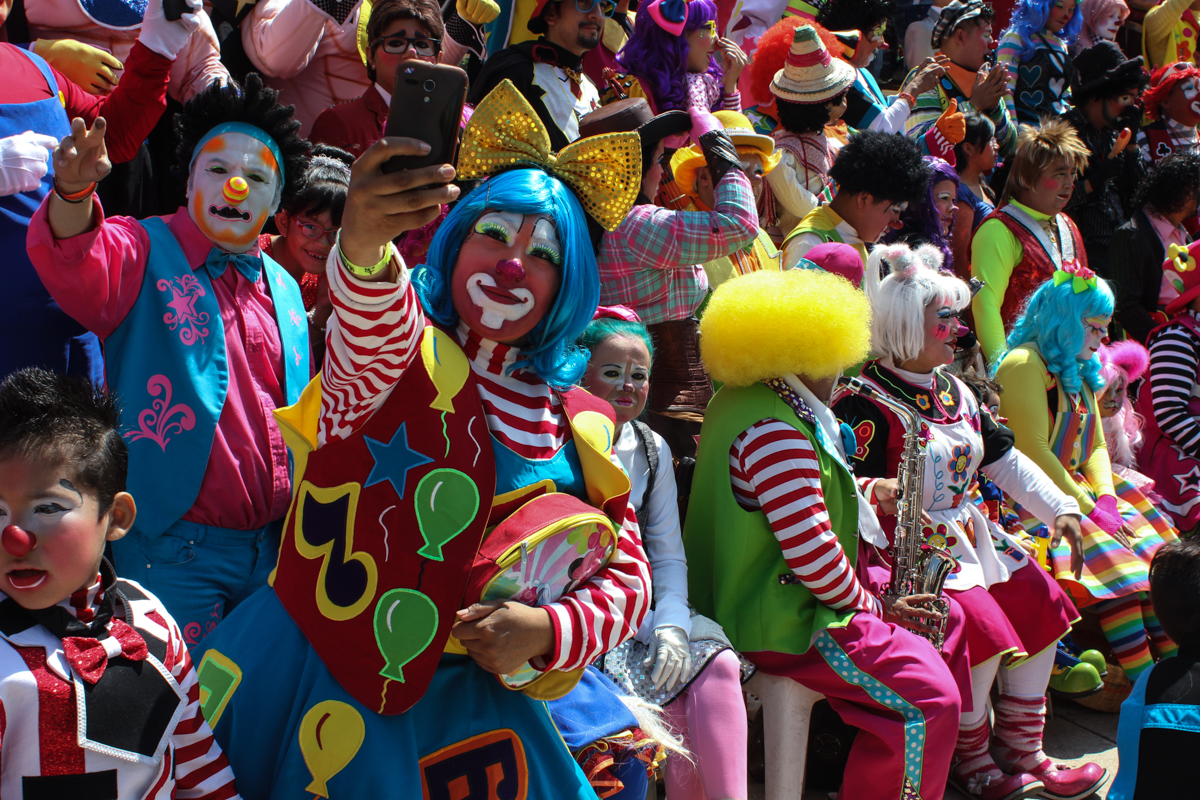 Latin American clown convention in Mexico City/ Please Do Not Use