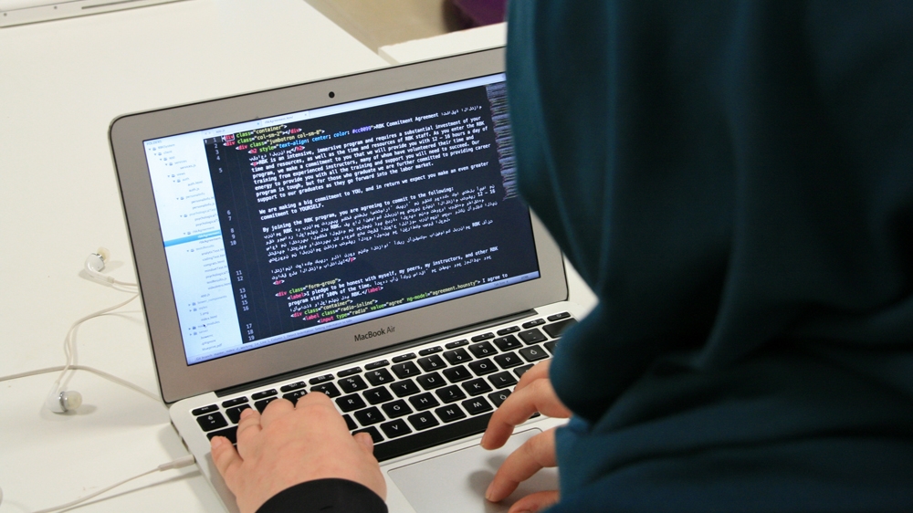 'It was the greatest experience I ever had,' says Syrian refugee Fatima Hammam [Venetia Rainey/Al Jazeera]