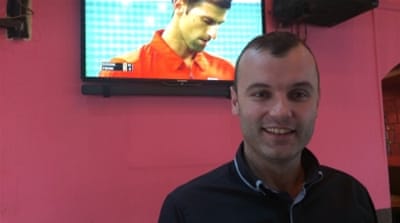 Mladen Grujicic, the ethnic Serb who could become the first non-Muslim mayor of Srebrenica since its 1995 massacre [Dan McLaughlin/Al Jazeera]