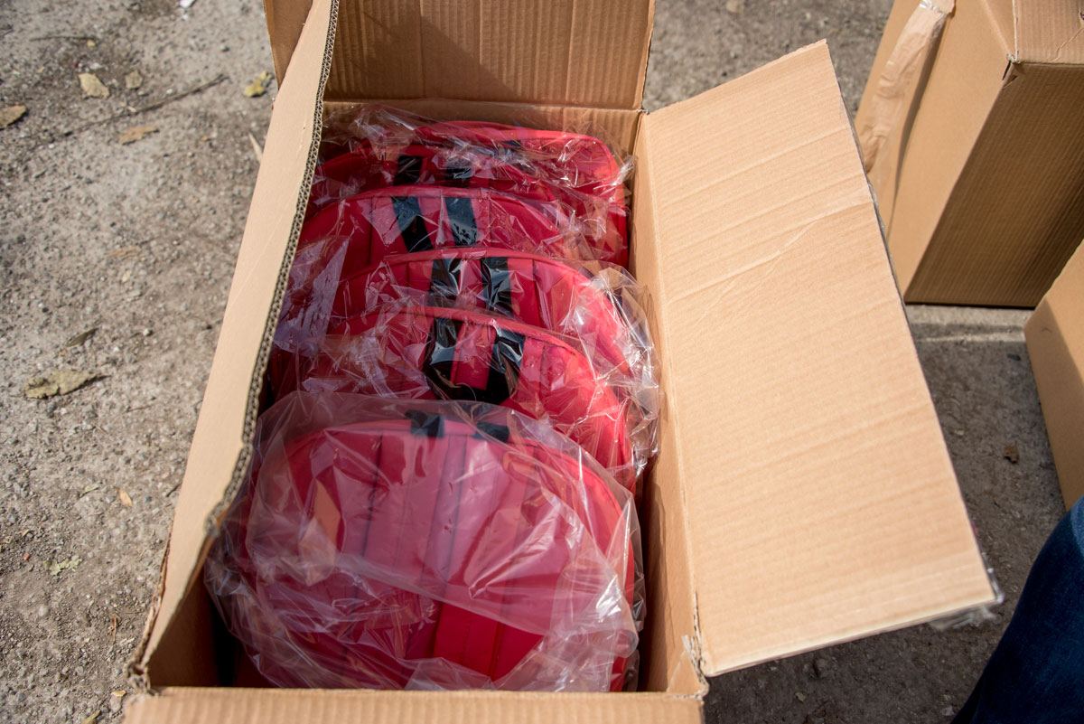 The school bell rings for refugee children in Greece/Please Do Not Use