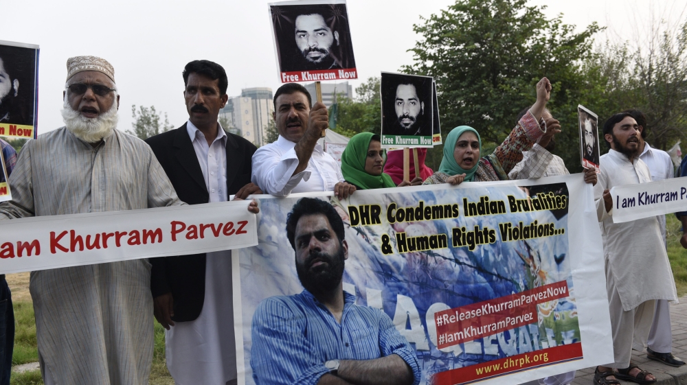 Kashmir conflict: Call for release of Khurram Pervez