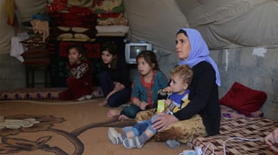 'My neighbour was an Arab and they betrayed us and started fighting against us. We used to celebrate weddings and have parties together. Then the next day they put their hand into ISIL's hand. How can I ever move back there again? How can I trust them again?' [Sangar Kareem/Al Jazeera]