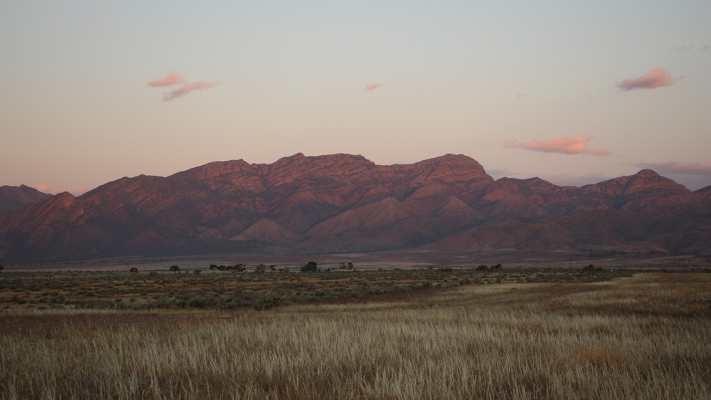 The Flinders Ranges brings thousands of tourists to the area each year [Jarni Blakkarly/Al Jazeera]