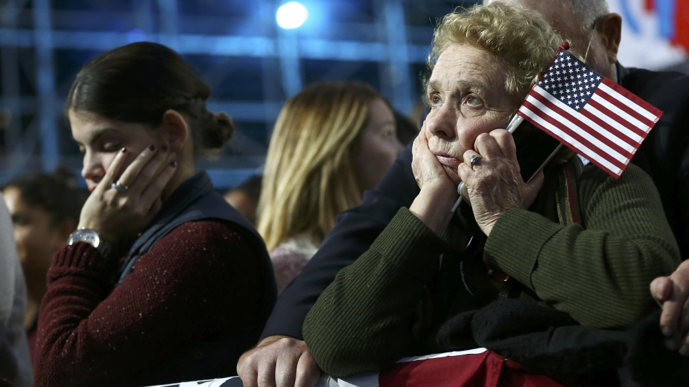 Trump has won nearly all of the main swing states, including Florida, Ohio and Pennsylvania [Reuters]