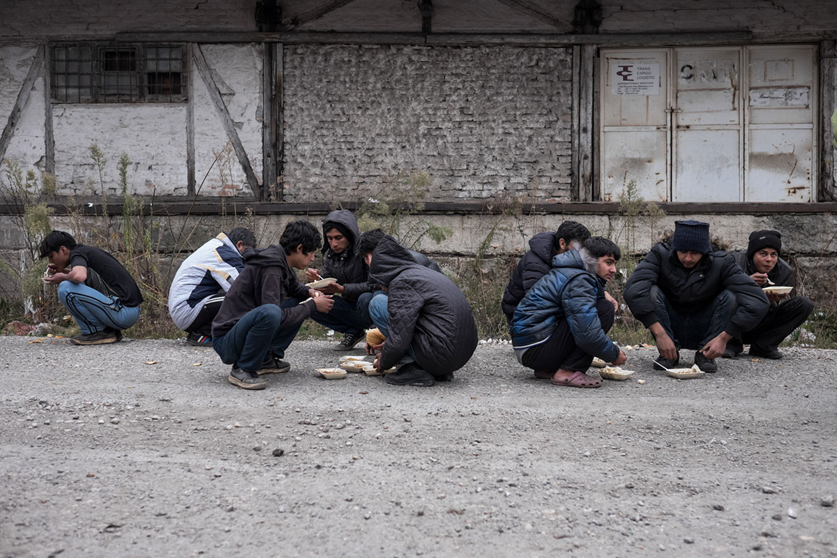 Stranded Refugees / Please Do Not Use