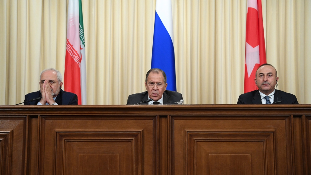 Russia, Turkey and Iran triple negotiations on Syrian conflict