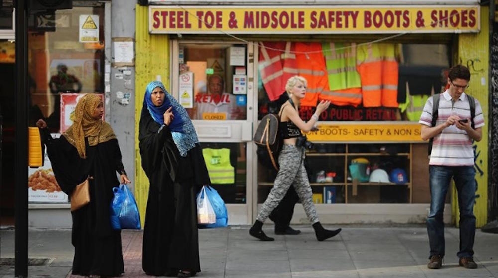 City scene in London