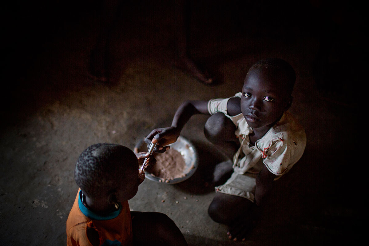 Nowhere to run for the children of South Sudan / Please DO Not Use