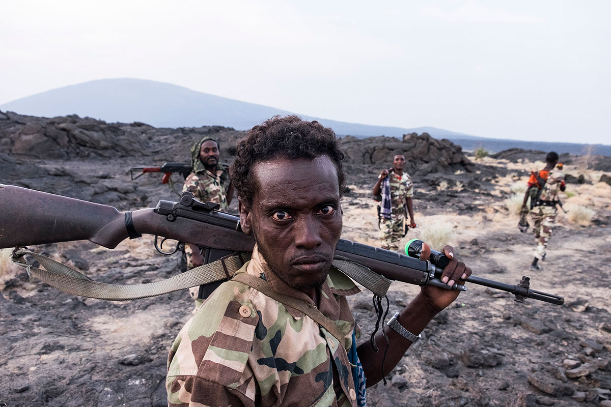 Visiting the lava lake of Erta Ale, Ethiopia/ Please Do Not Use