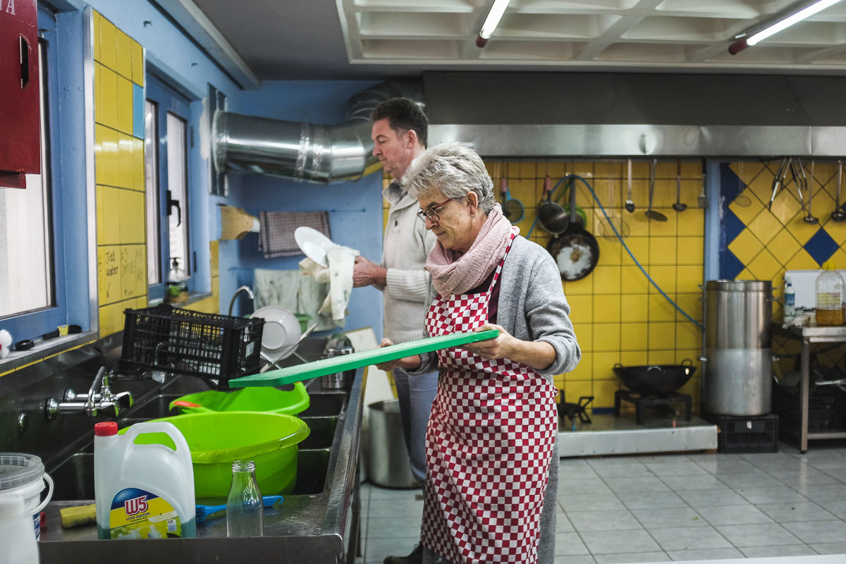 Khora refugee centre - [Nick Paleologos/SOOC/Al Jazeera]