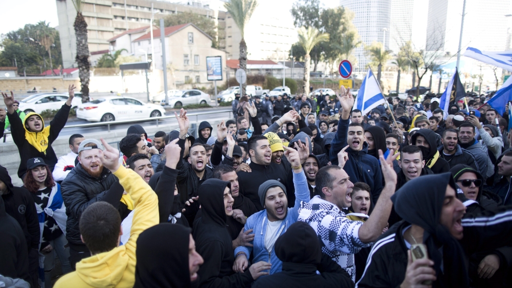 Demonstration against Israeli soldier Elor Azaria verdict