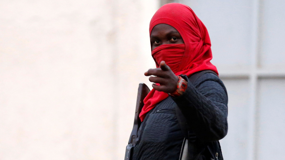 A mutinous soldier is seen in Bouake, Ivory Coast on Saturday [Thierry Gouegnon/Reuters]
