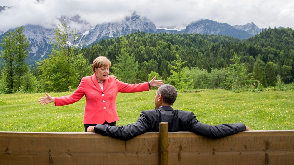 Barack Obama enjoyed strong relationships with many world leaders during his eight-year tenure as the US president [Michael Kappler/EPA] 