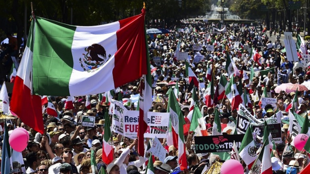 Thousands of Mexicans
