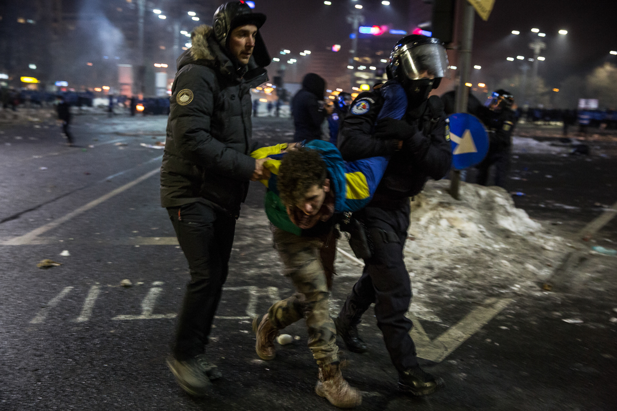 Romanian Protests 010- DO NOT USE - RESTRICTED