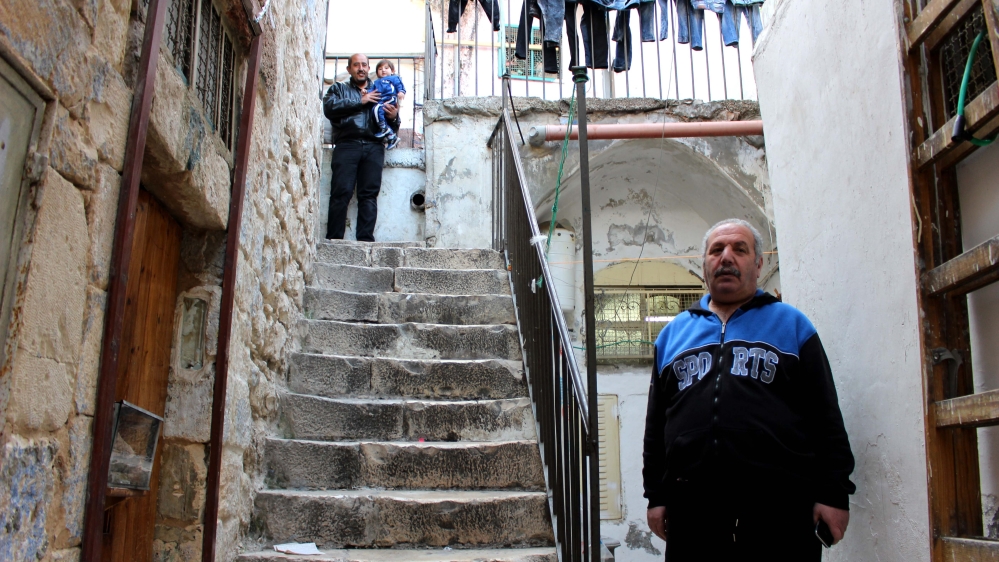 'I have lived in this apartment for my entire life, but we are seeing Palestinians being evicted from their homes all around us,' says Abu Naser Kastaro [Jaclynn Ashly/Al Jazeera]