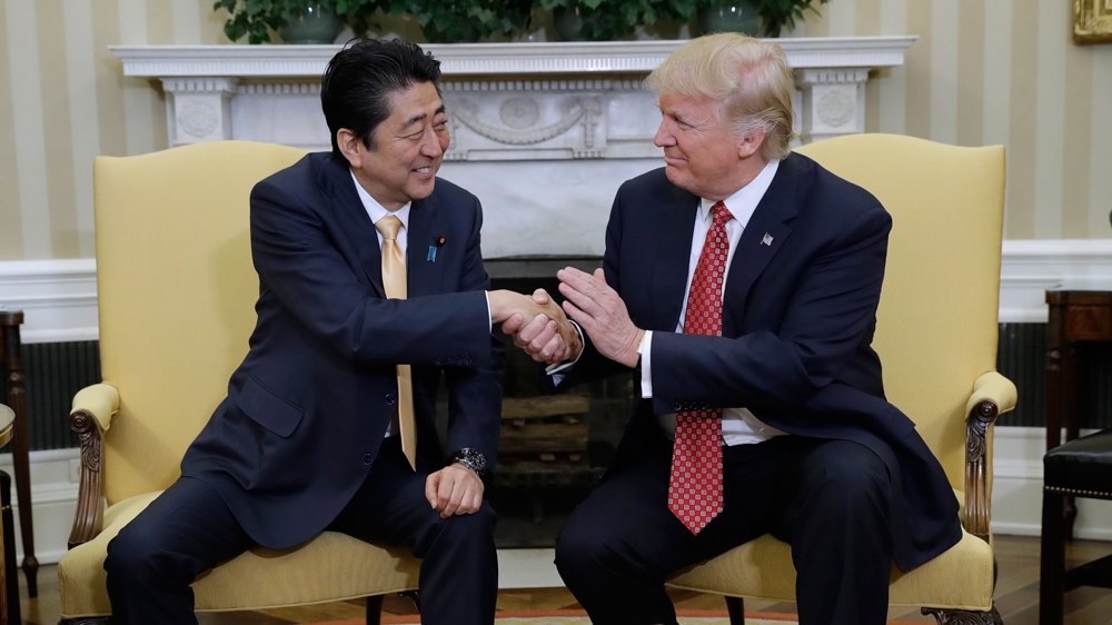 Trump Abe