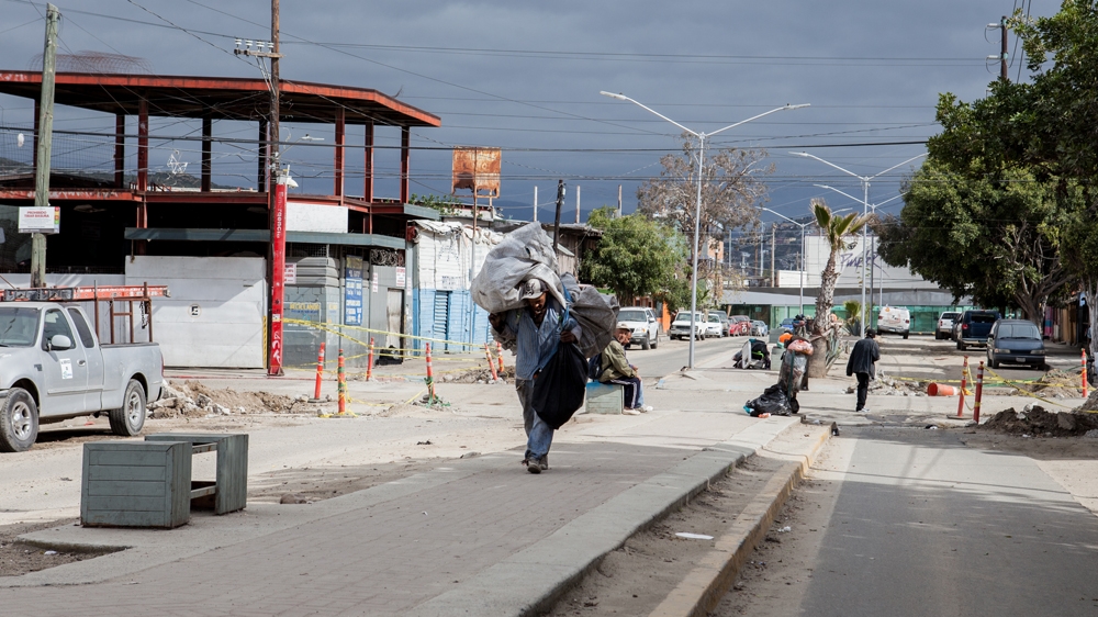 A number of migrant shelters can be found in Zona Norte, known as the red light district of Tijuana and a hotbed for criminal and gang activity [Jessica Chou/Al Jazeera] 