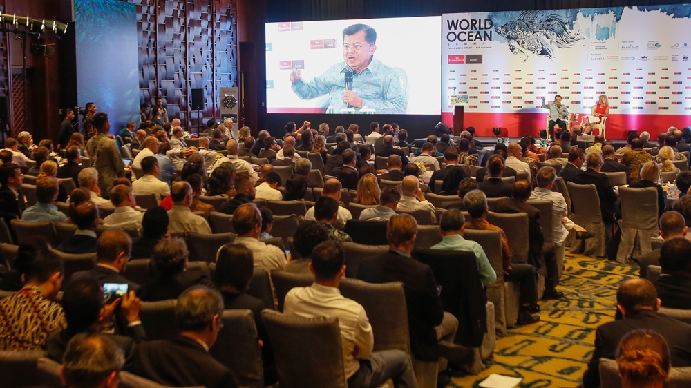 Indonesia's Bali, a tourist paradise, is hosting the World Ocean Summit [Made Nagi/EPA]