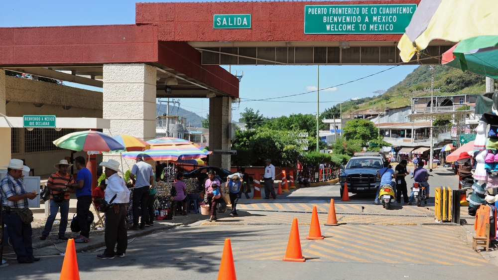 Guatemala and Mexico