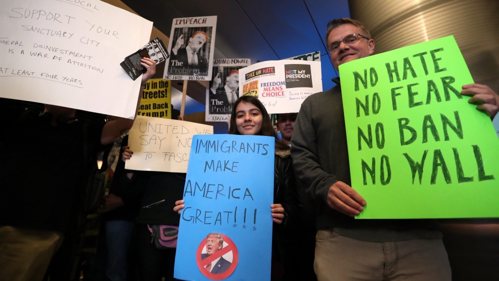 Federal judge halts President Trump''s ''Muslim ban'' executive order