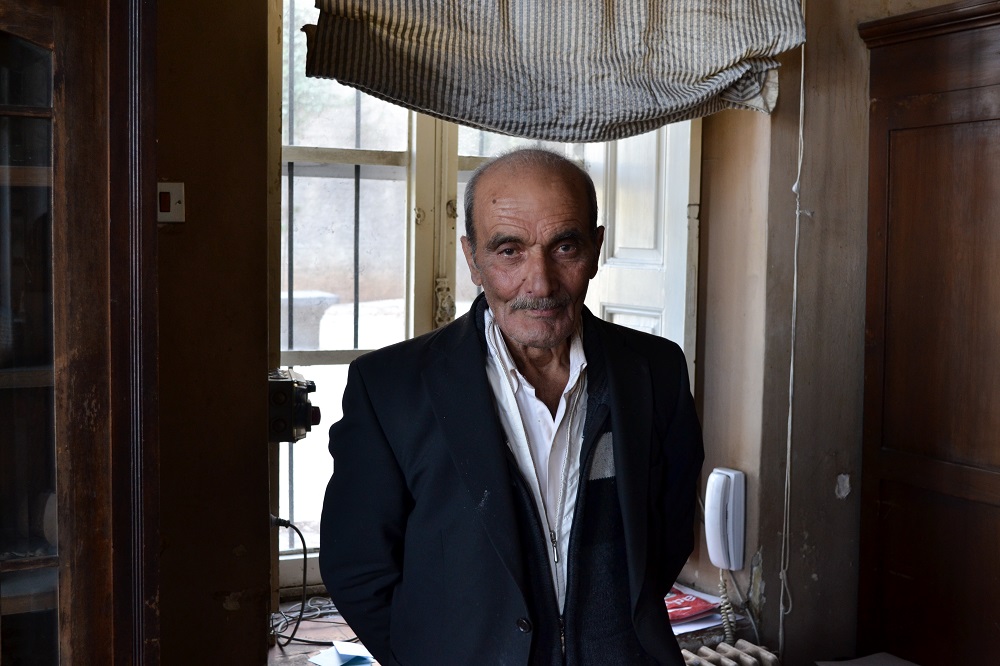  Ahmed Kassab was a child when he started working at the hotel in 1954 [ India Stoughton /Al Jazeera]