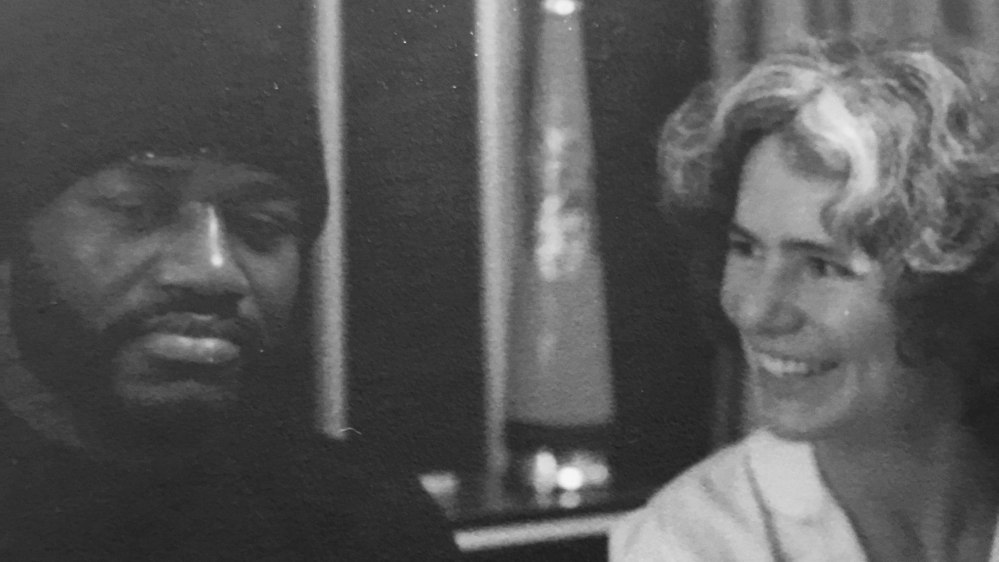 Shujaa and Phyllis shortly after Shujaa's release, 1981 [Courtesy of Shujaa Graham and Phyllis Prentice]