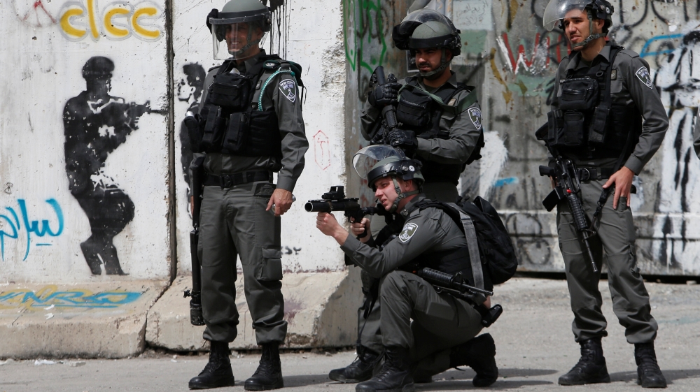  Israel, after all, is a society, some would say a culture, born and nurtured from group hate from long before the very first day of the Nakba [Mussa Qawasma/Reuters]