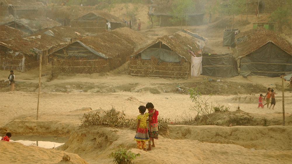The refugee camp in Balukhali lacks basic amenities [ Naushad Ali Husein /Al Jazeera]