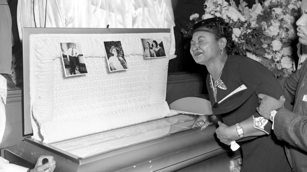  Emmett Till's mother wanted people around the world to see the very real damage to her son's face, writes Jayawardane [AP]