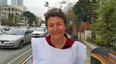 Sengul Yidiz, 44, worker [Al Jazeera]