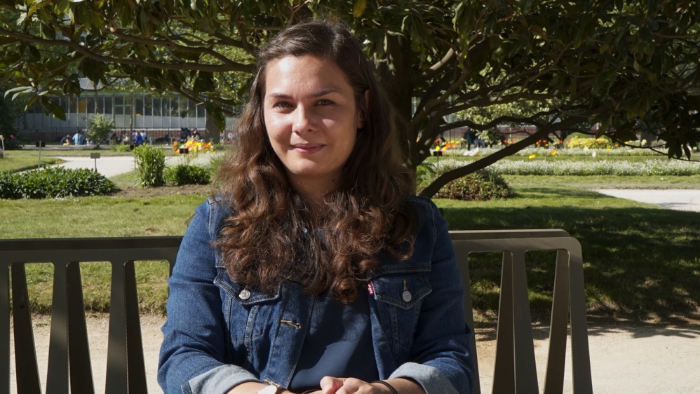 Pauline says Macron was the 'rational choice' [Shafik Mandhai/Al Jazeera]