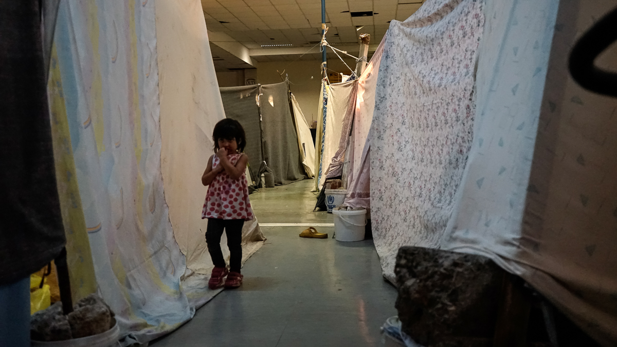 Elliniko refugee camp 10