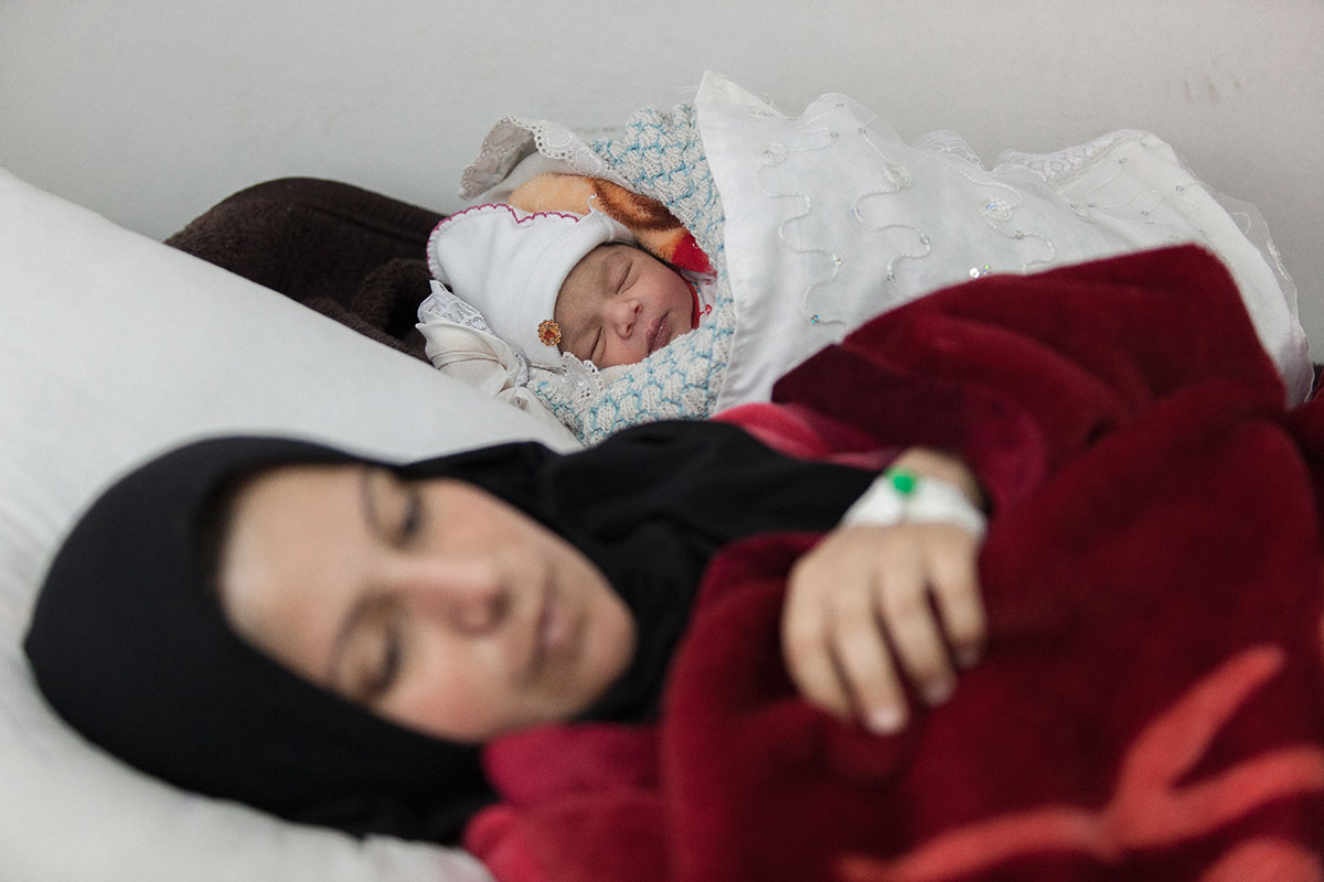 Born after ISIL : life starts back at Qayyarah hospital/Please Do Not Use