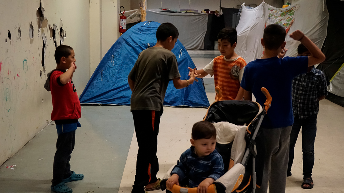 Elliniko refugee camp 11