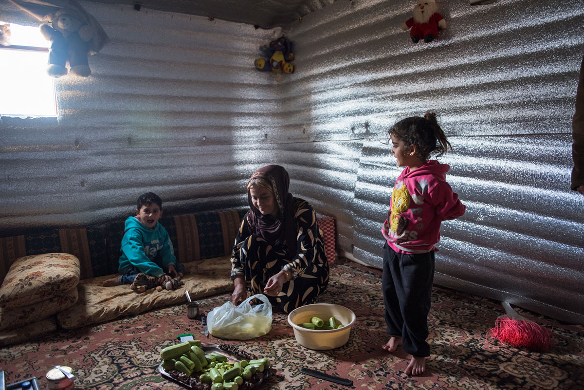 Marj El Khohk refugee camp/ Please Do Not Use