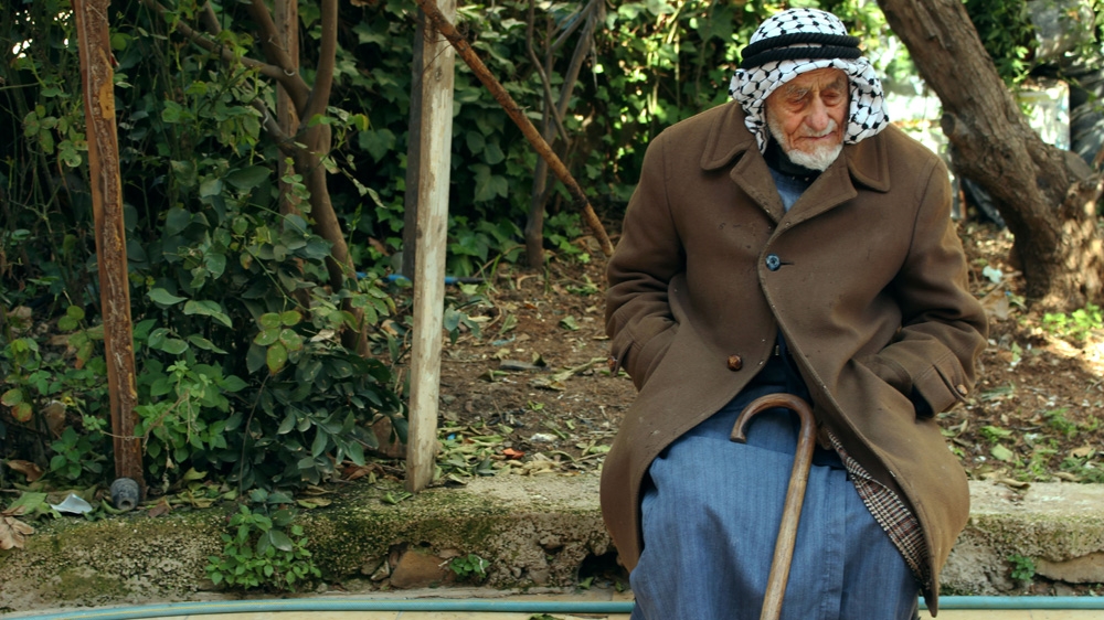 'Everything is bad in the camp and everything is beautiful in our village,' Lahham's grandson says [Jaclynn Ashly/Al Jazeera]