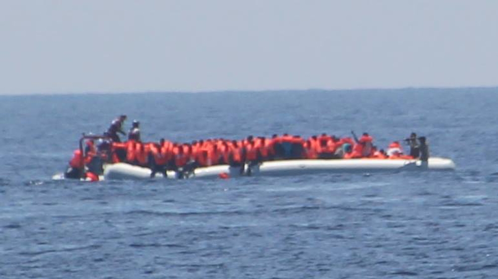 migrants fired at by libyan coastguard